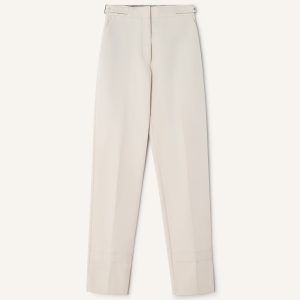 CIGARETTE PANTS IN TECHNICAL COTTON