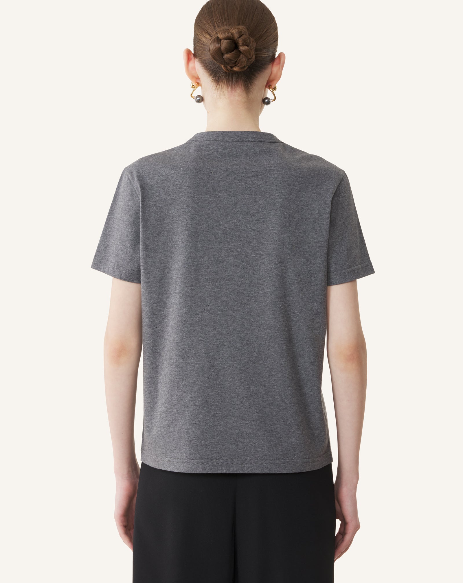 MOTHER AND DAUGHTER EMBROIDERED JERSEY T-SHIRT - Image 4