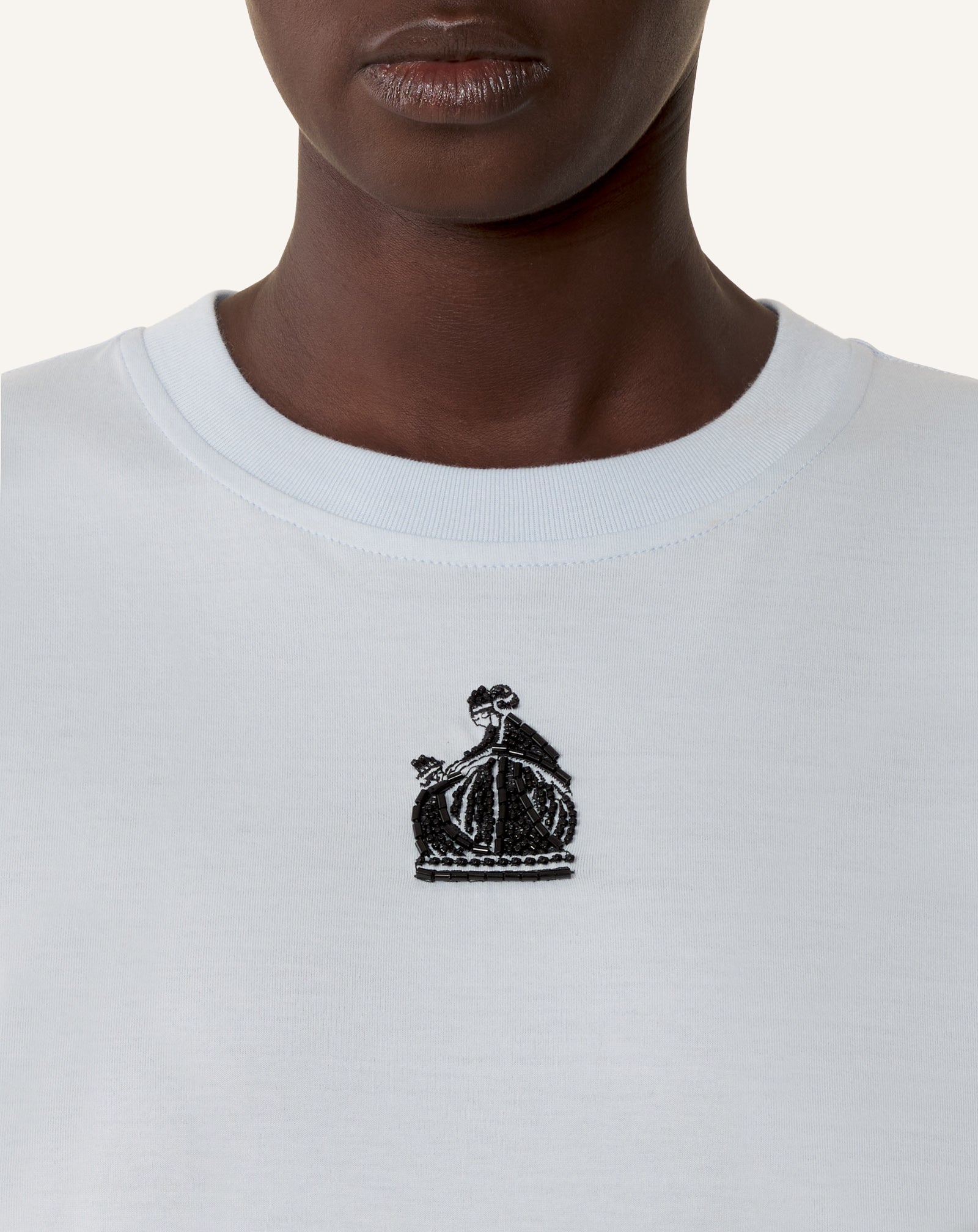 MOTHER AND CHILD EMBROIDERED COTTON JERSEY T-SHIRT - Image 5