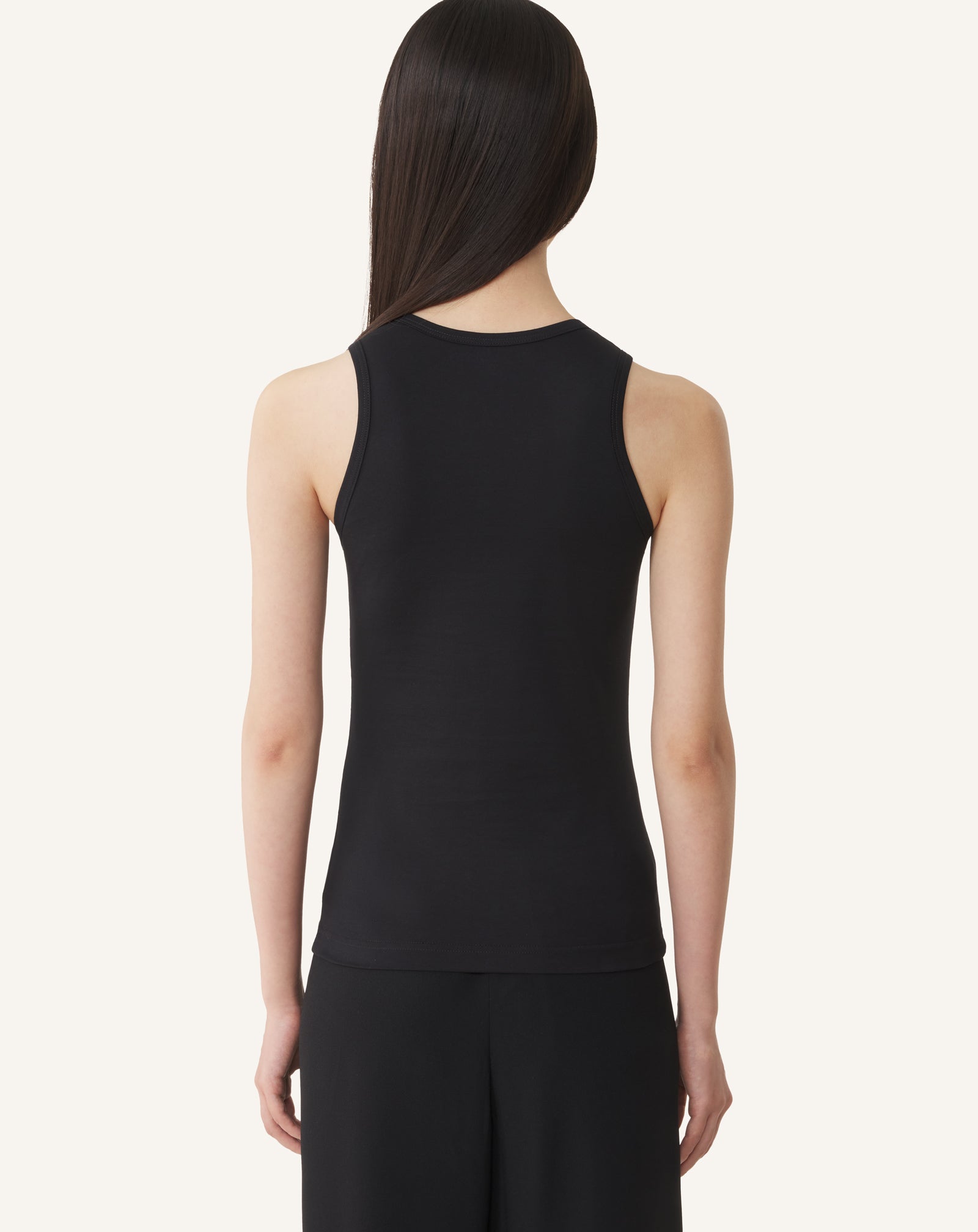 MOTHER AND DAUGHTER EMBROIDERED JERSEY TANK TOP - Image 4