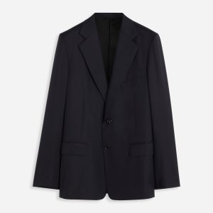 SINGLE BREASTED FLAP POCKETS JACKET