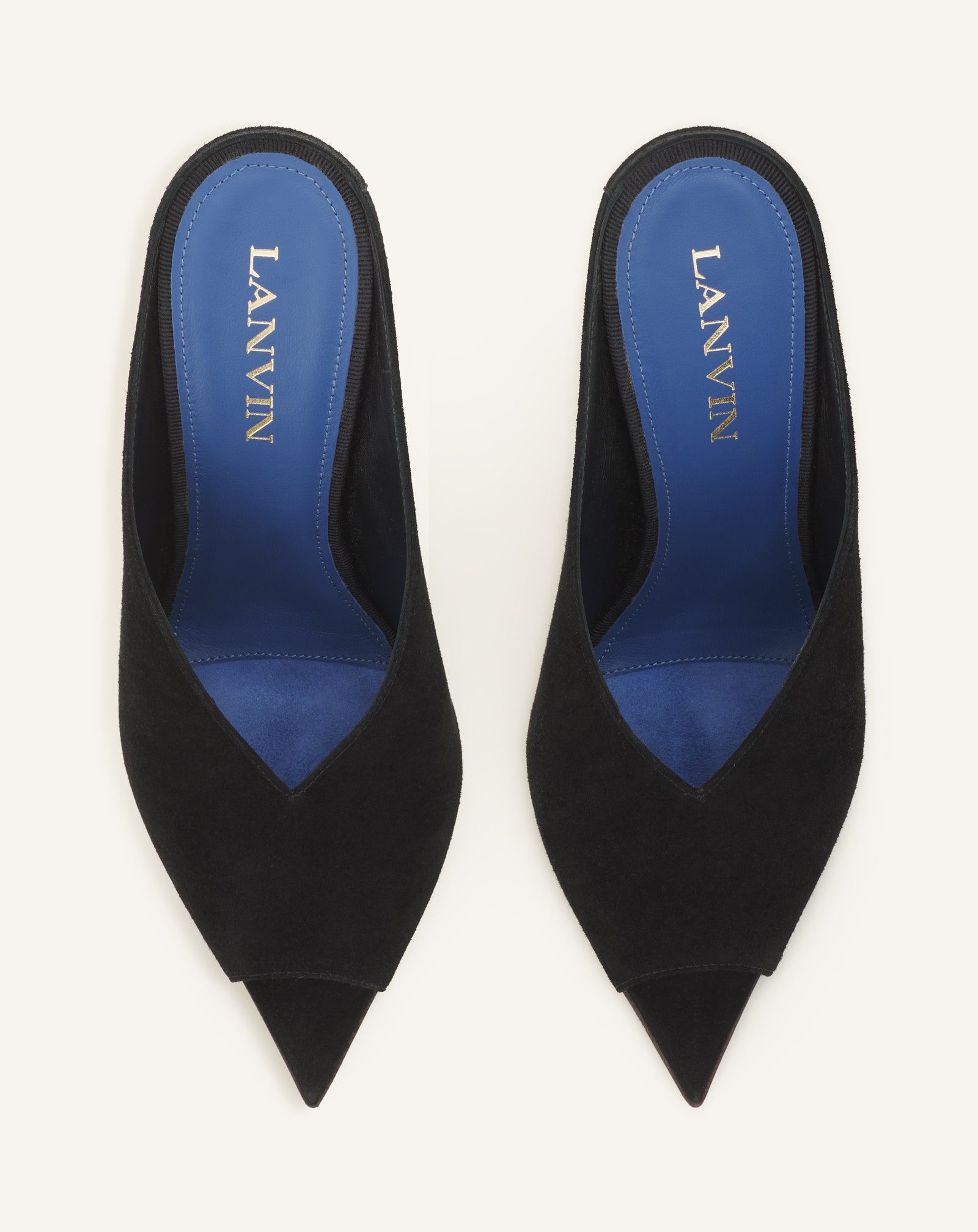 MIDNIGHT STEP MULE IN SUEDE - Image 4